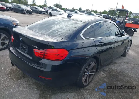 2017 BMW 430I Gran Coupe из США, поврежденный, VIN WBA4F7C30HG788289